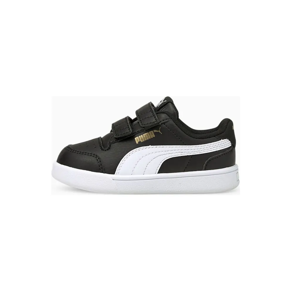 PUMA Shuffle V Babies’ Black/White/Gold (375690-03)