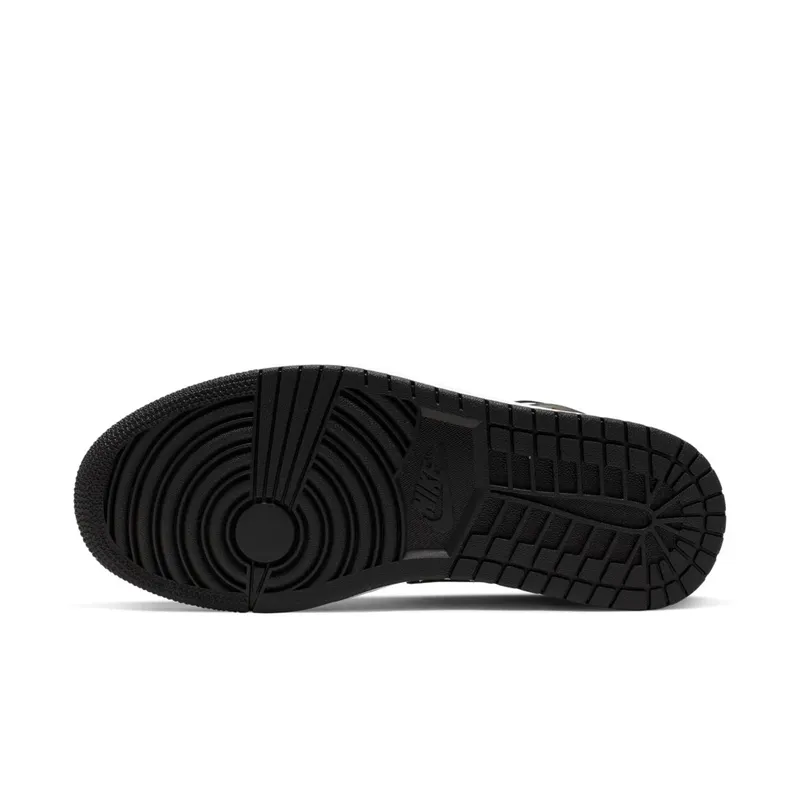 Jordan 1 Mid Reverse Black Toe (W) White/Gym Red-Black (BQ6472-101)