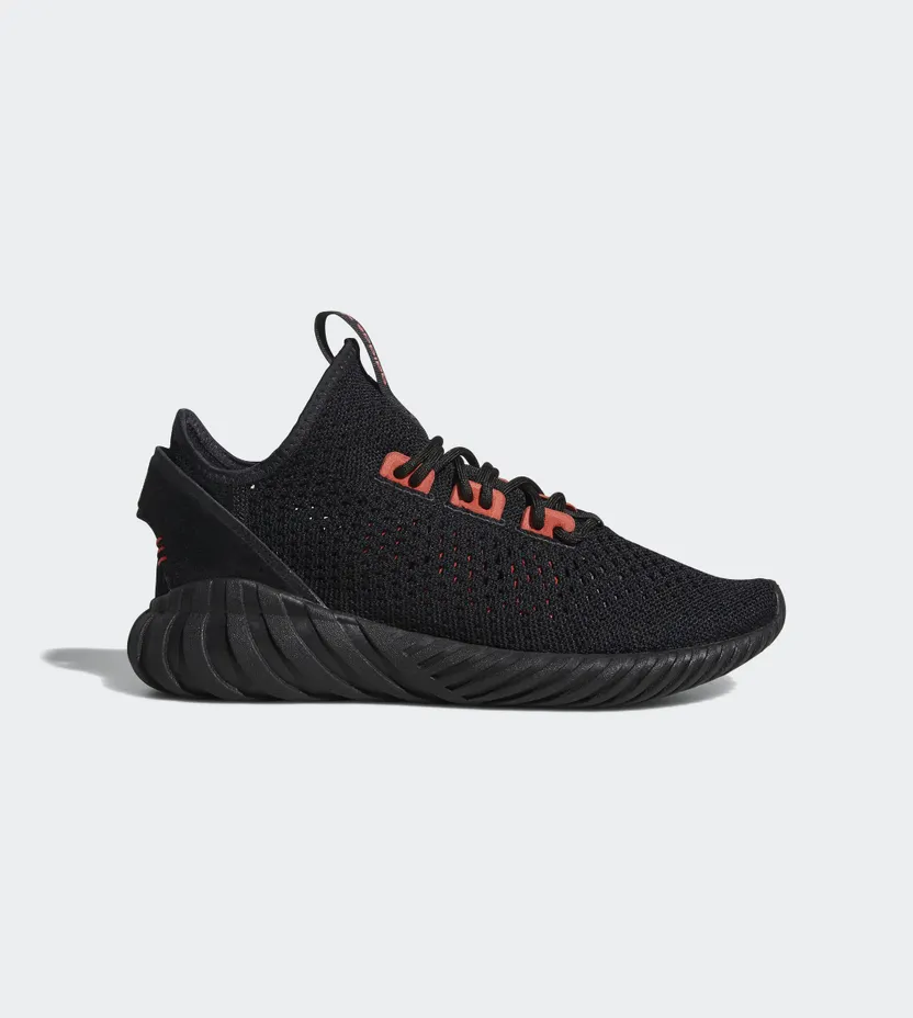 adidas Tubular Doom Sock Core Black Trace Scarlet