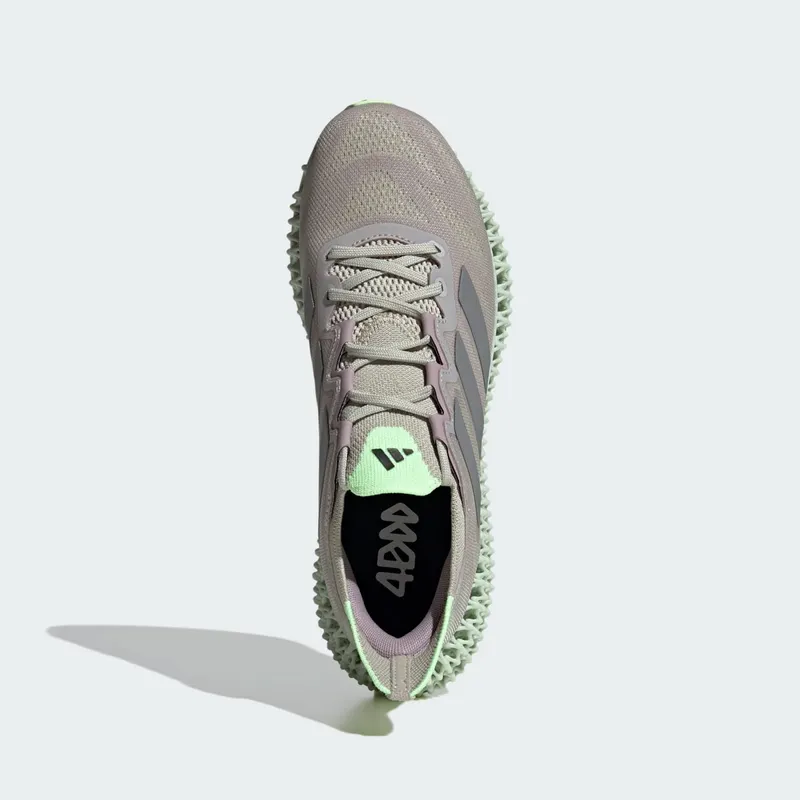 adidas 4DFWD 3 Putty Grey Matte Silver Green Spark (ID3499)