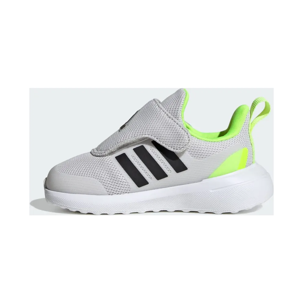 adidas FortaRun 2.0 Kids’ Shoes Grey One / Core Black / Lucid Lemon (IG2539)