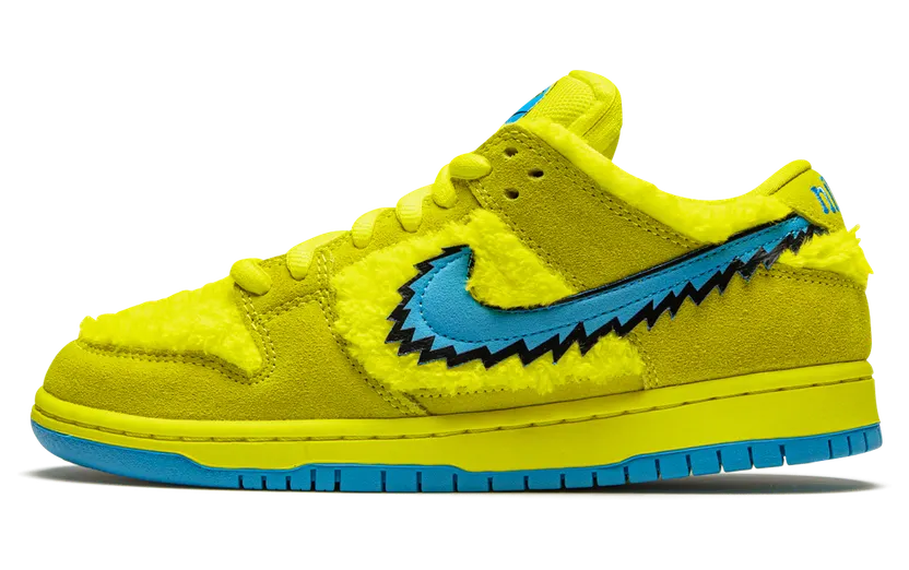 Nike SB Dunk Low Grateful Dead Bears – Yellow (CJ5378-700)