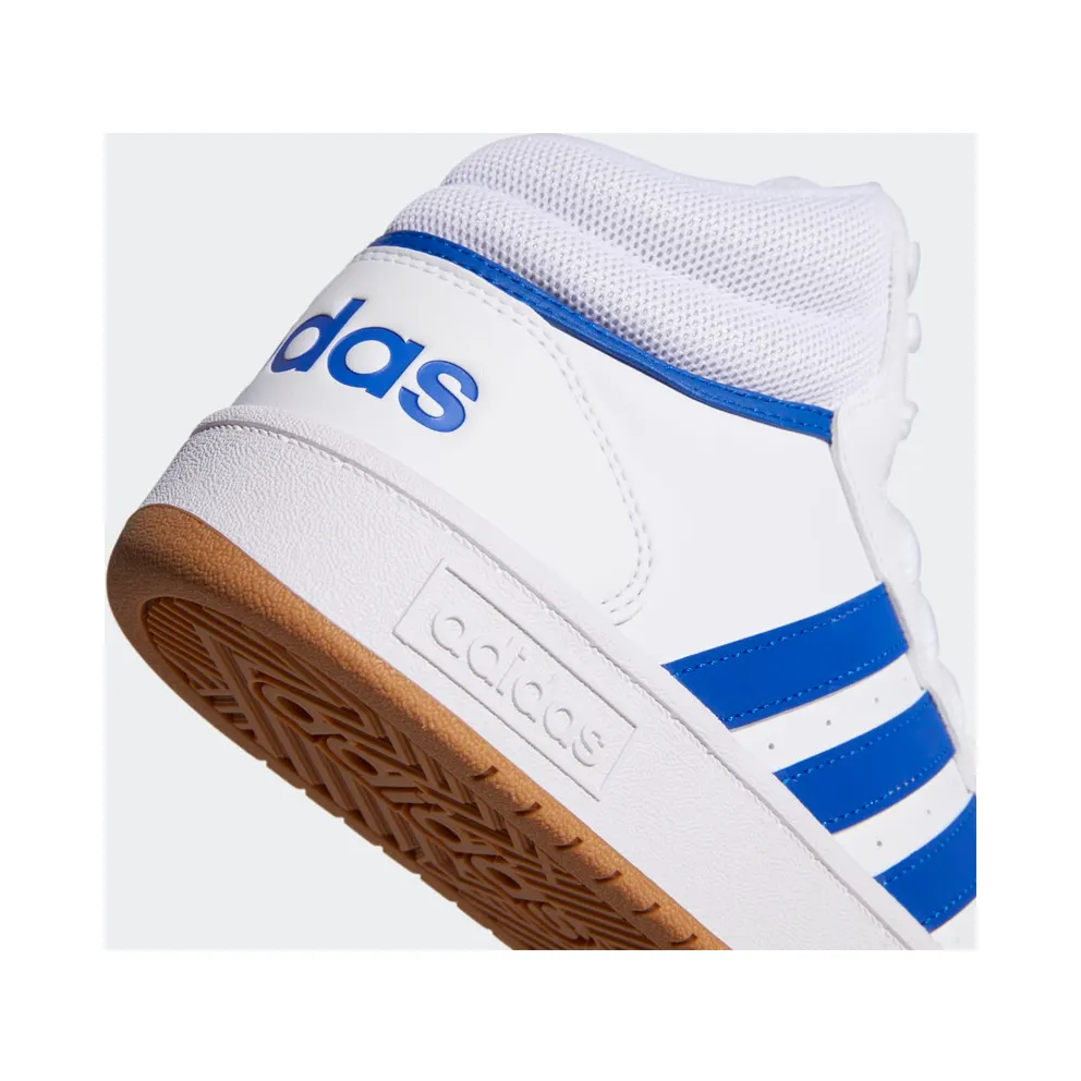 adidas Hoops 3.0 Mid Classic Vintage Cloud White / Royal Blue / Gum (GW3021)