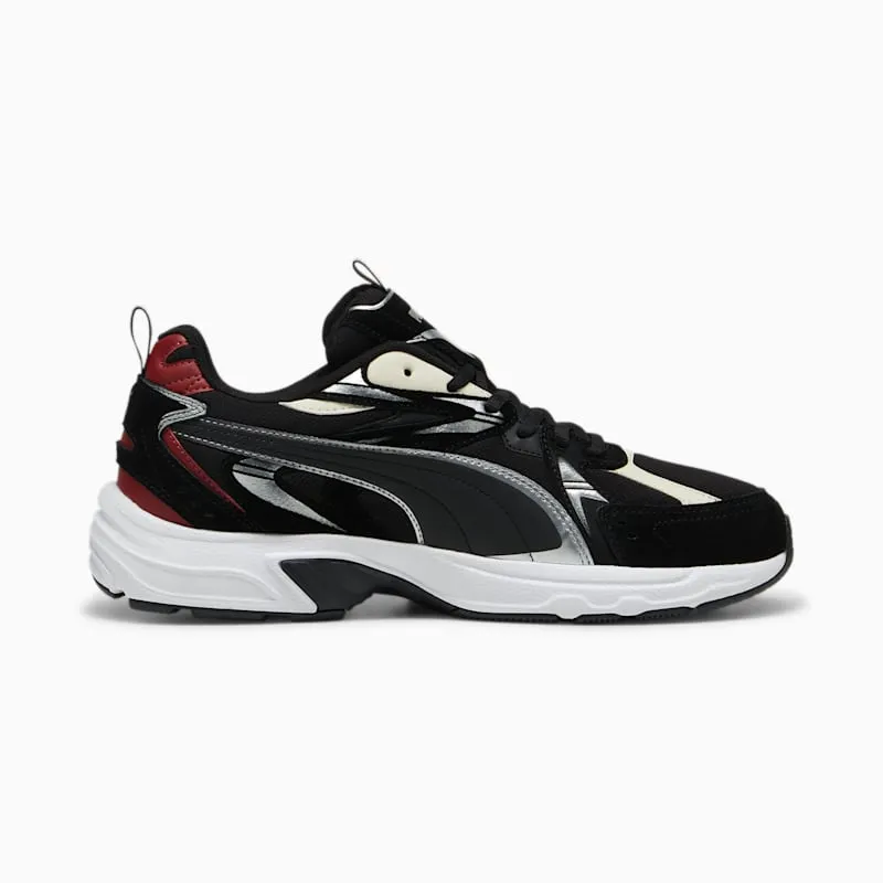 Puma Milenio Tech Suede Black Intense Red (393489-13)