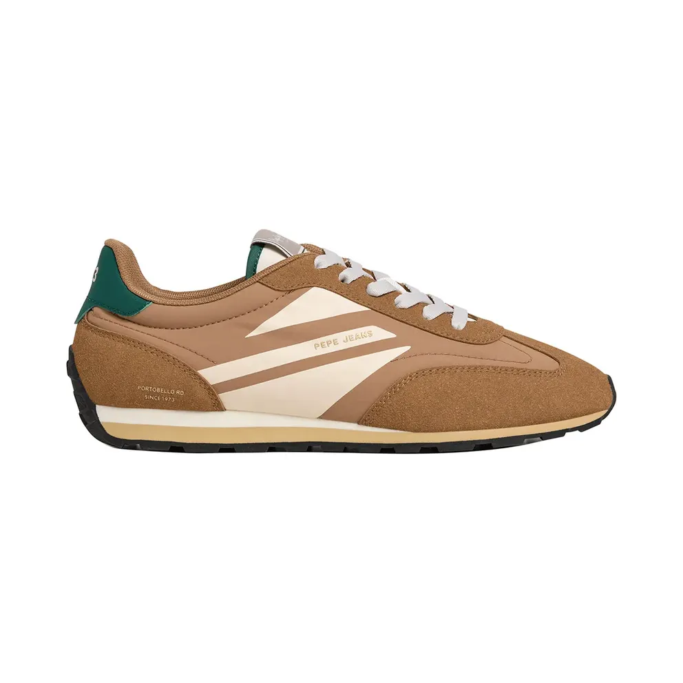 Pepe Jeans PèPè sneaker Crème / Brown / Dark Green (PMS400043-879)