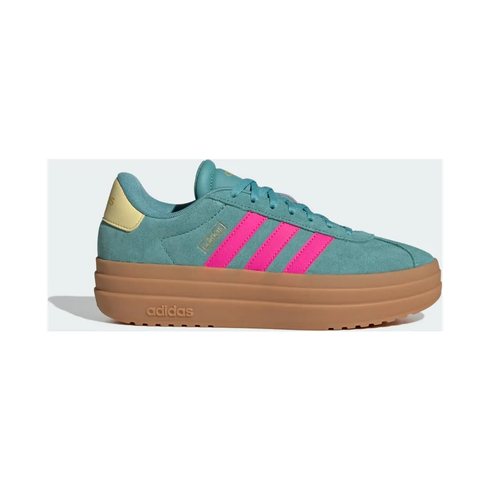 Adidas VL Court Bold Powder Teal / Shock Pink / Powder Yellow (JQ5634)