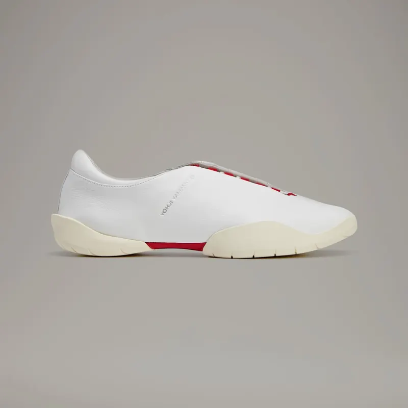 Adidas Y-3 Regu Mary Jane Core White / Cream White / Better Scarlet (JS1114)