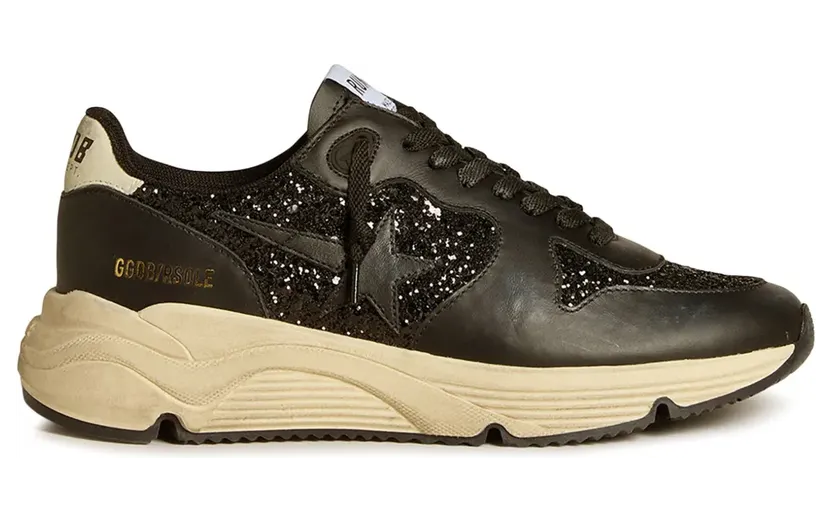 Golden Goose Running Sole Sneakers – Schwarz (GWF00126F006648)