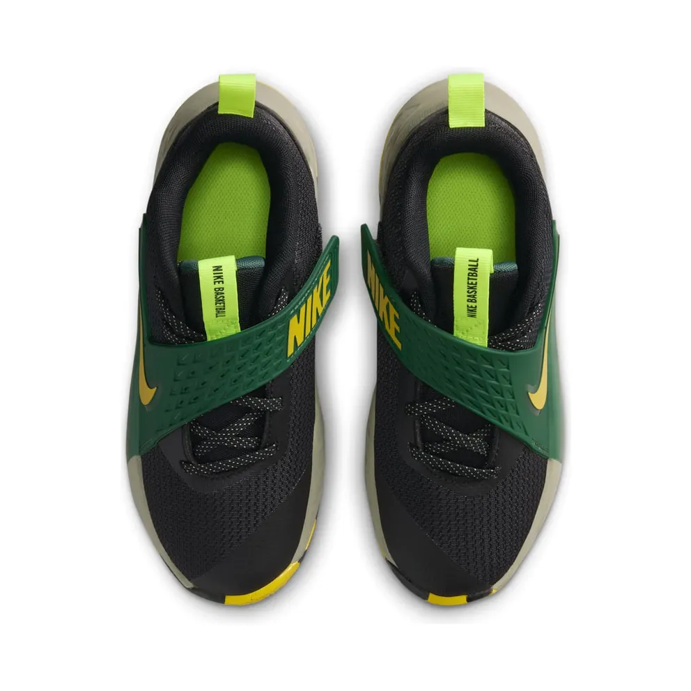 Nike Team Hustle D 12 Black Fir Light Army Bright Citron (HF6279-004)