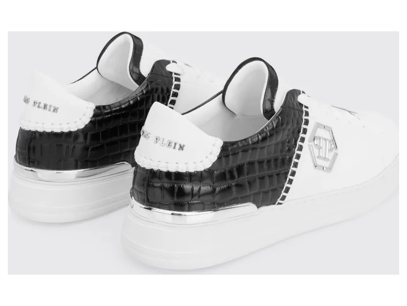 Philipp plein Leather Sneakers White (PAFSUSC0951PLE005N0102) (2)