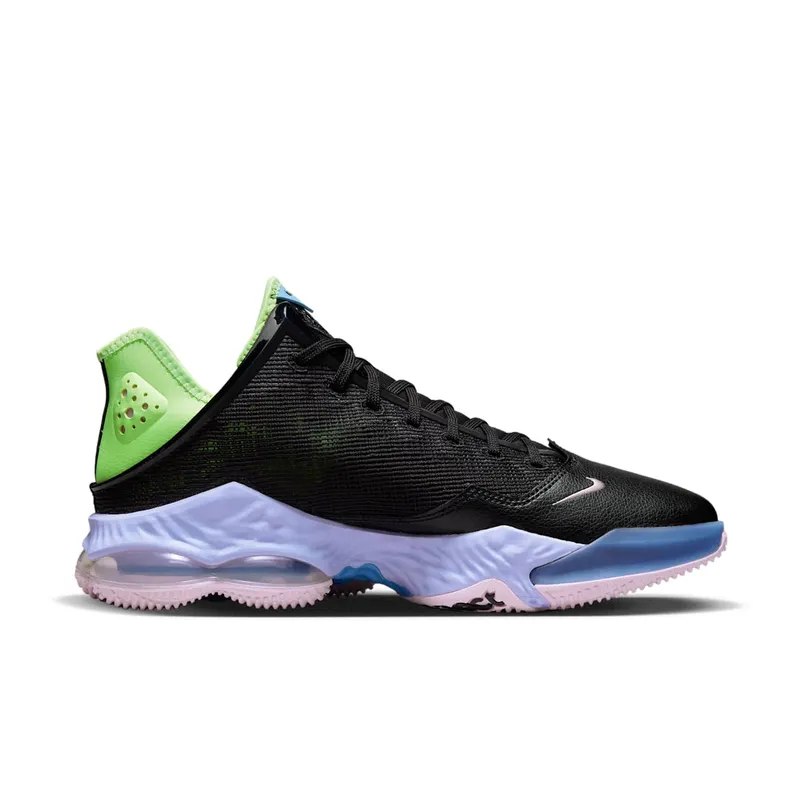Nike LeBron 19 Low “Black / Ghost Green” (DO9829-001)