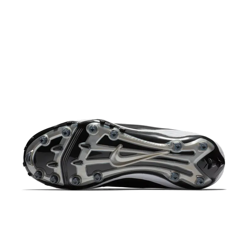 Jordan 11 Retro Low Cleat Black Black/White-Metallic Silver (AO1560-011)