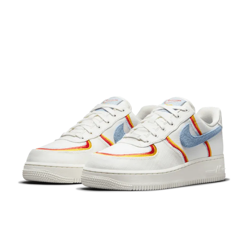 Nike Air Force 1 Low Sail Denim Swoosh (W) (DJ4655-133)