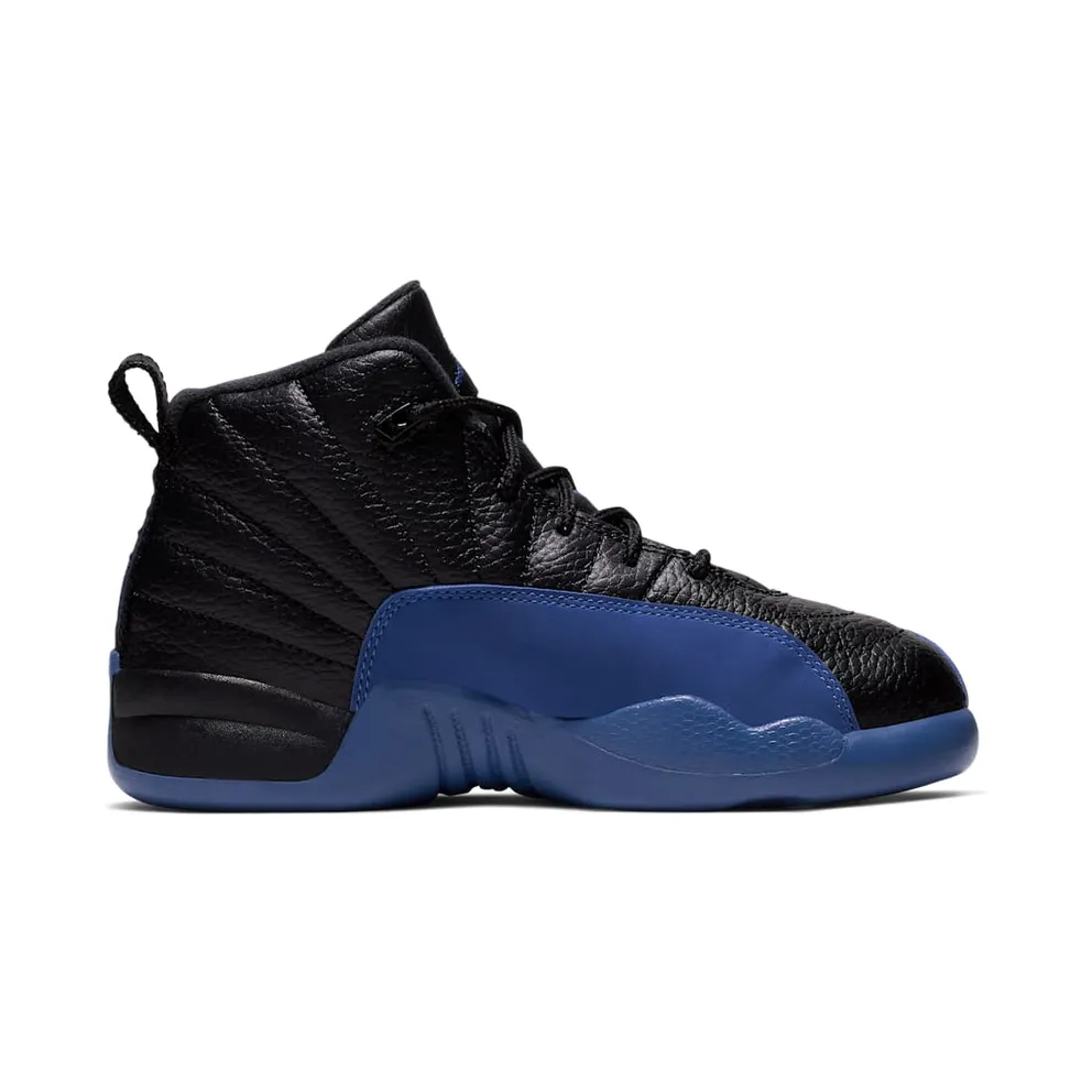 Jordan 12 Retro Black Game Royal (PS) Black/Game Royal-Black (151186-014)