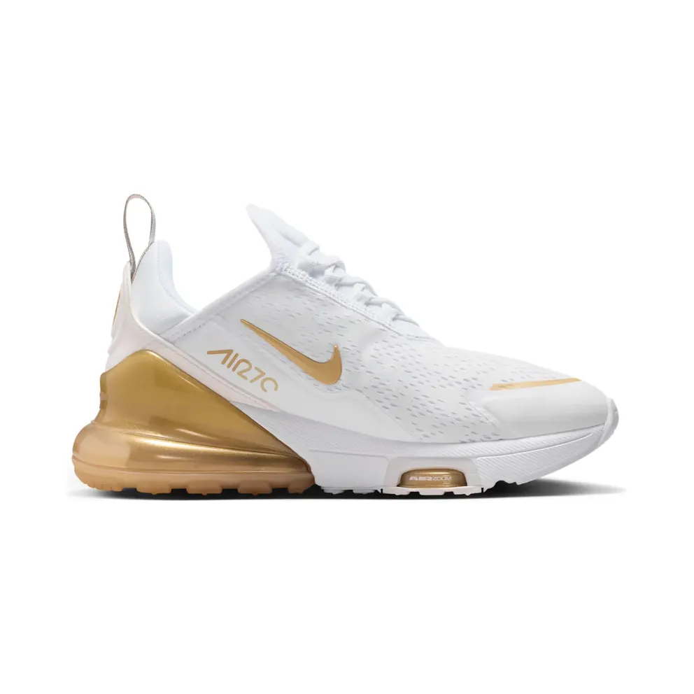 Nike Air Max 270 White / Team Gold / Truly Gold (IO9884-114)