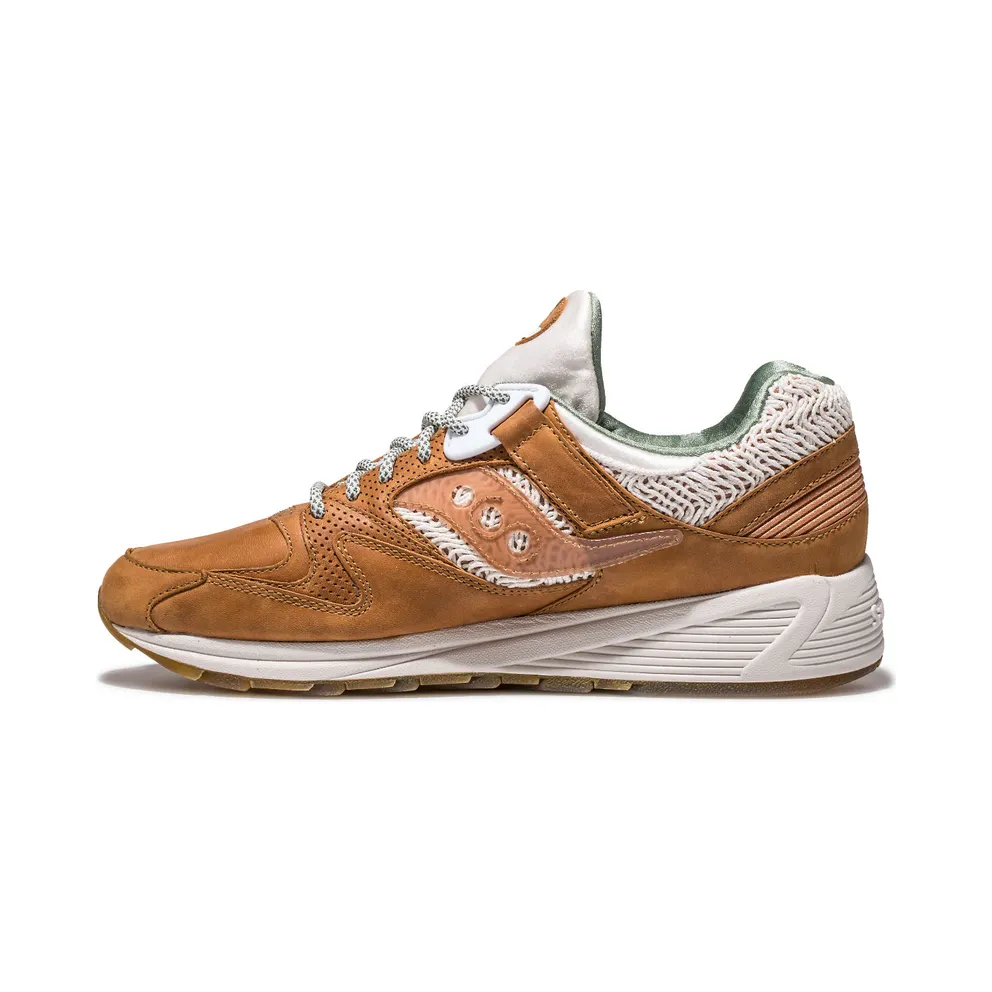 Saucony Grid 8500 Ramen Brown/Miso Green (S70384-1)