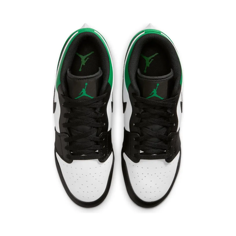 Air Jordan 1 Low TD – “Black / White / Lucky Green” (FJ6245-003)