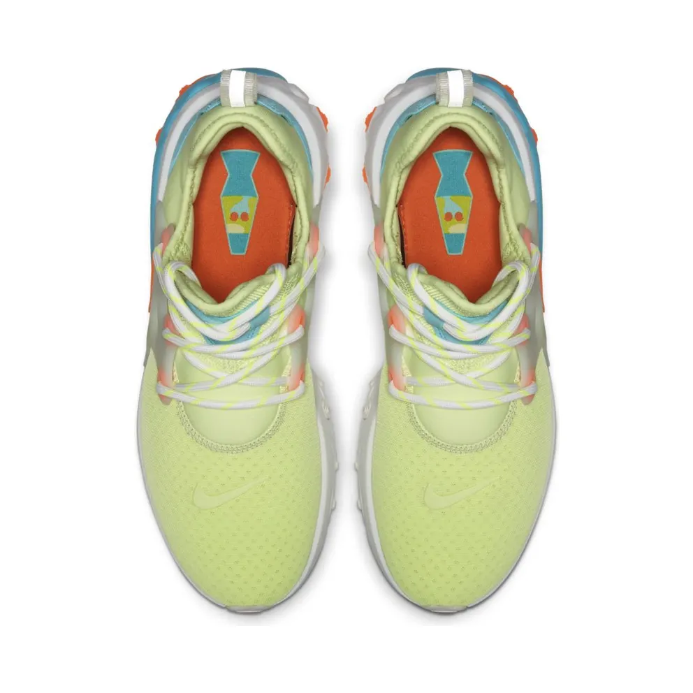 Nike React Presto Barely Volt (W) Barely Volt/Hyper Crimson-Blue Gaze-Volt-White (CD9015-700)