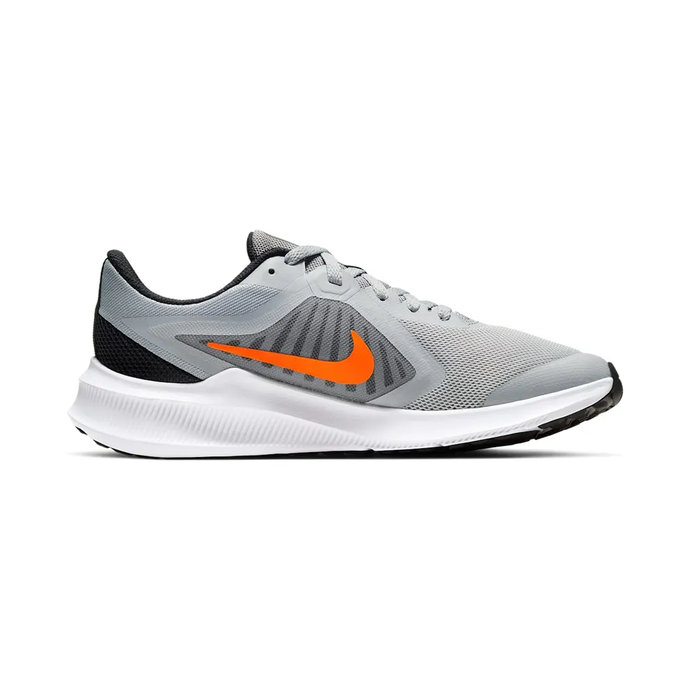 Nike Downshifter 10 Light Smoke (GS) Light Smoke Grey/Black/White (CJ2066-001)