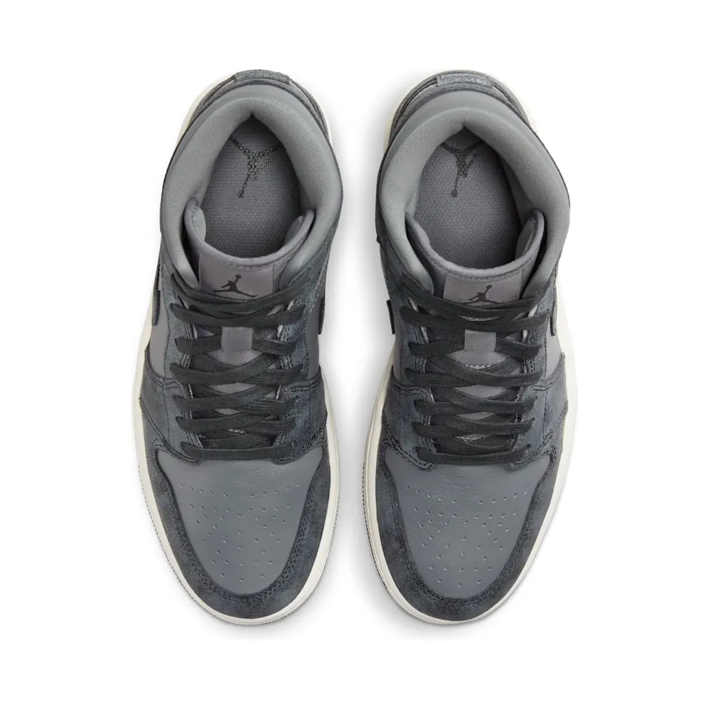 AIR Jordan 1 MID “DISTRESSED SMOKE GREY” (FJ3448-001)