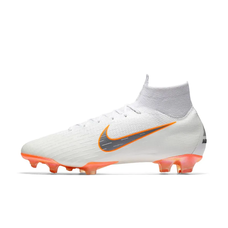 Nike Mercurial Superfly 6 Elite FG White Total Orange (AH7365-107)