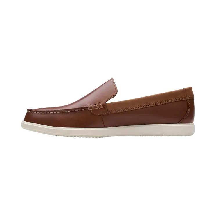 Clarks Bratton Loafer “Dark Tan Leather” (26181279)