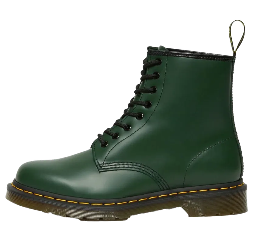 Dr Martens 1460 SMOOTH LEATHER LACE UP BOOTS “Green” (11822207)