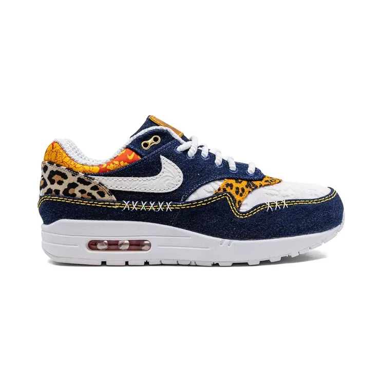Nike Air Max 1 Prm Denim Leopard “Blue” (FJ4452)