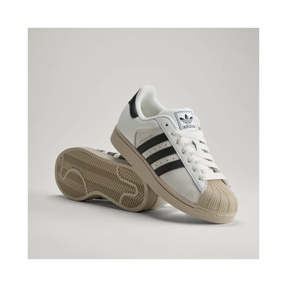 Adidas SUPERSTAR II Core White / Core Black / Khaki Three (KJ9947)