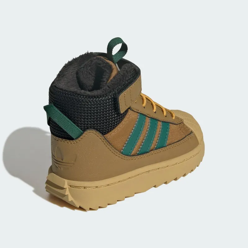 Adidas Superstar Winter Trek Kids Bronze Strata / Collegiate Green / Golden Beige (JQ0341)
