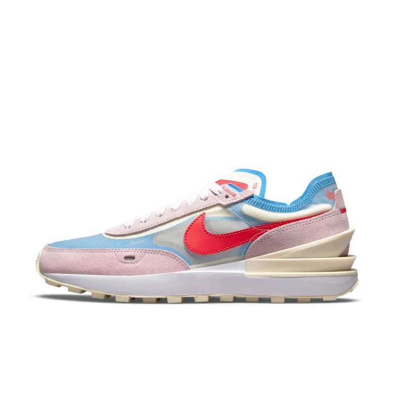 Nike Waffle Oneen “Regal Pink / Coconut Milk / University Blue / Fusion Red” (DN5057-600)
