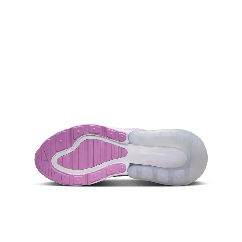 Nike Air Max 270 GS “Doll Rush Fuchsia White Metallic Silver” (IH0412-530)