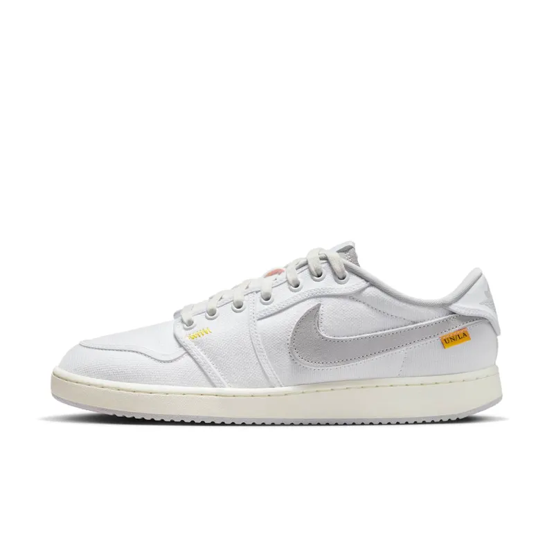 AJKO 1 Low x UNION White/Sail/University Gold/Neutral Grey (DO8912-101)
