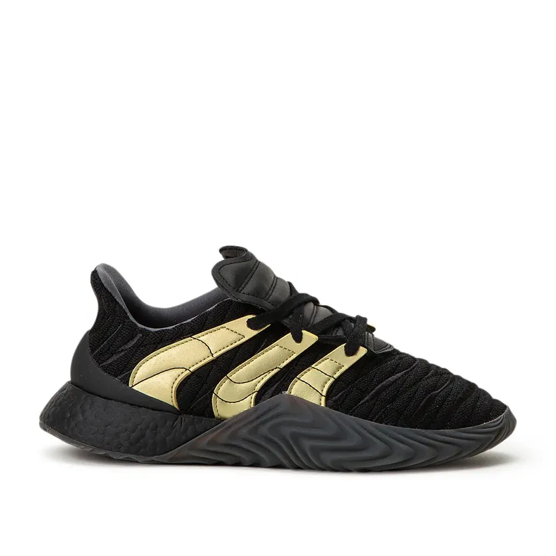 adidas Sobakov Boost Core Black Core Black/Gold Metallic/Carbon (D98155)