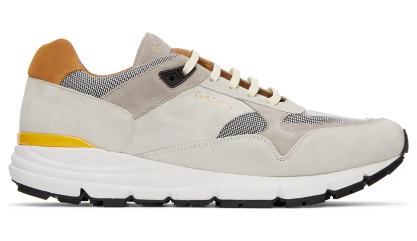 Paul Smith Gray & Yellow Gorio Sneakers (M1S-GRI06-JSSU)
