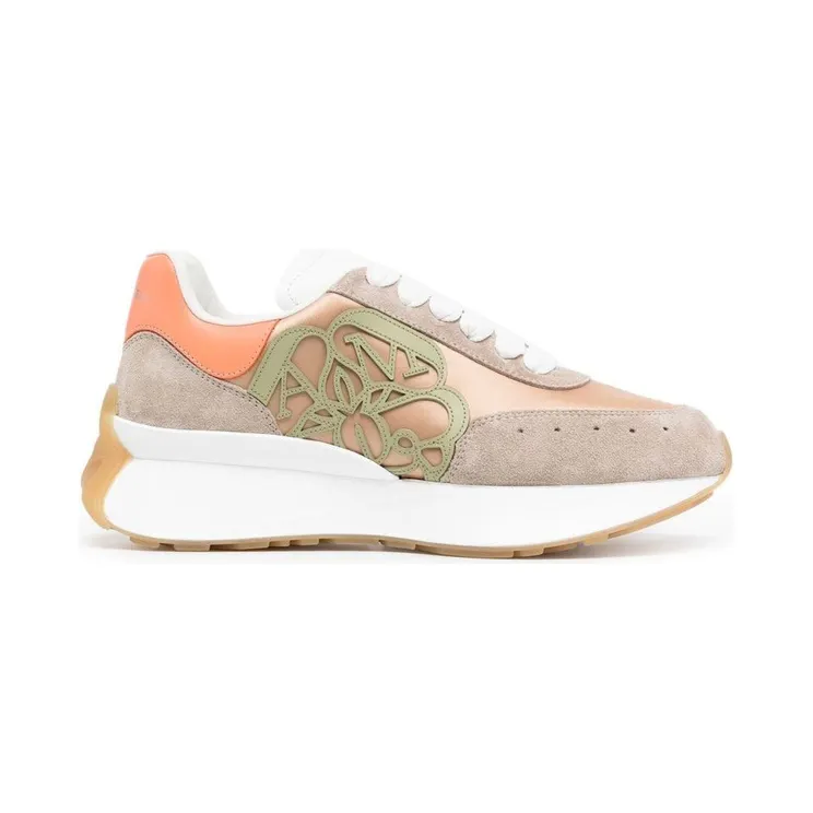 Alexander McQueen Sprint Runner Orange (708088 W4UI4 5591)