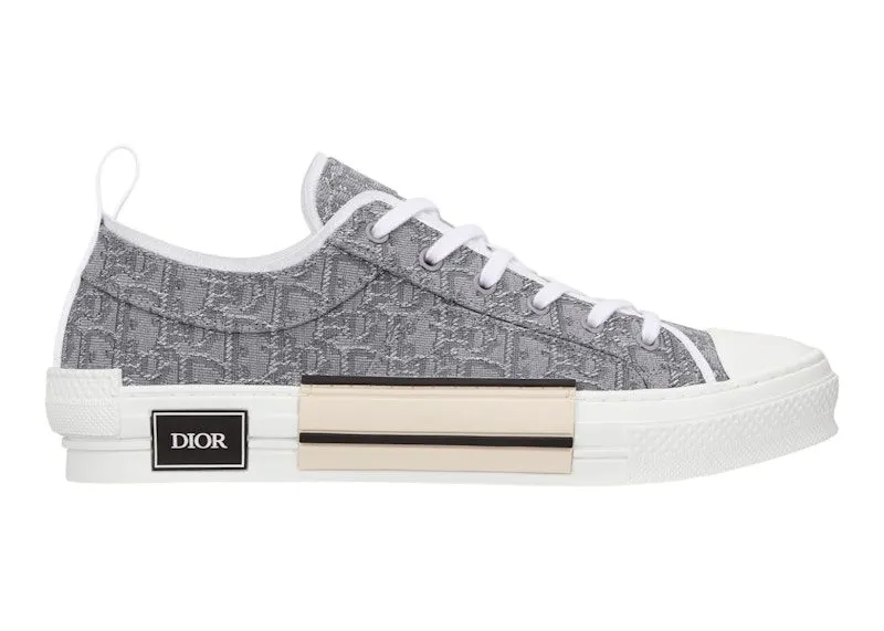 Dior B23 Low Top Ruthenium Metallic Thread Dior Oblique Jacquard (3SN249ZTU86851)