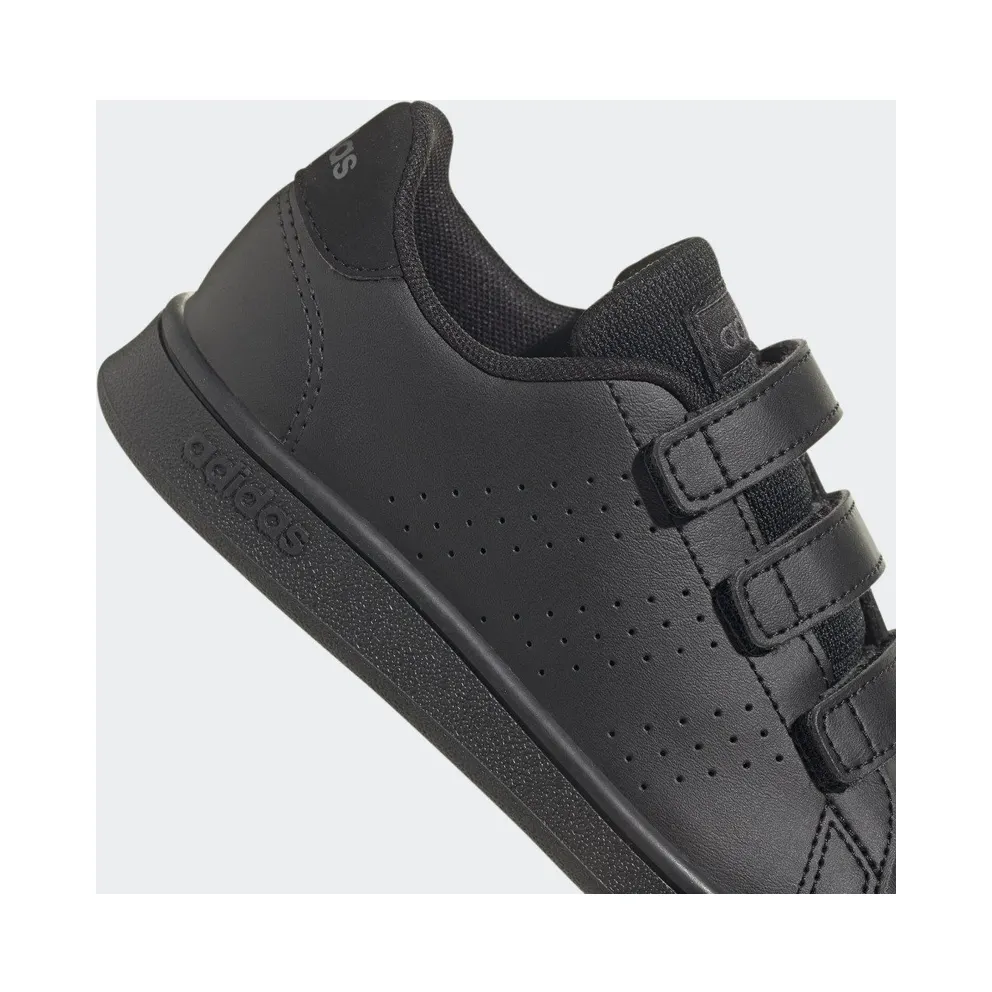 Adidas Advantage Court Lifestyle Hook-and-Loop Core Black / Core Black / Grey Six (GW6490)