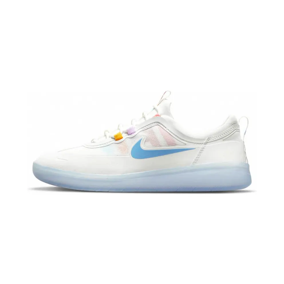 Nike SB Nyjah Free 2 Summit White Icy Sole “Summit White / Pink Salt / Lilac / Coast” (BV2078-106)