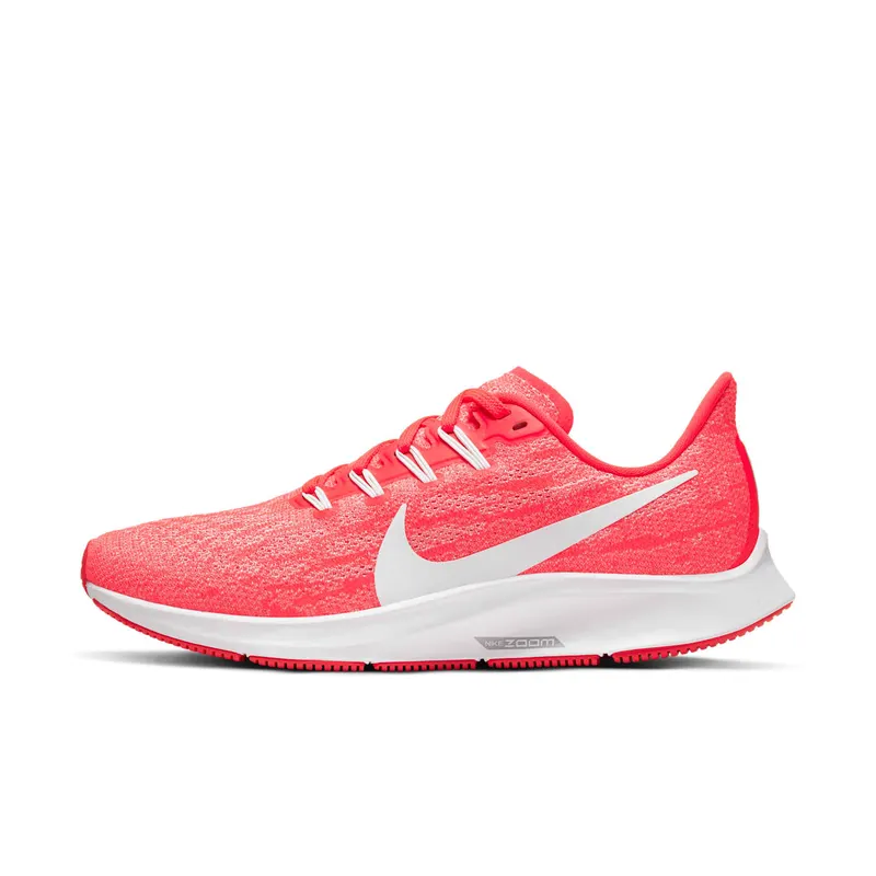 Nike Air Zoom Pegasus 36 Laser Crimson (W) Laser Crimson/Platinum Tint-Track Red-White (AQ2210-601)