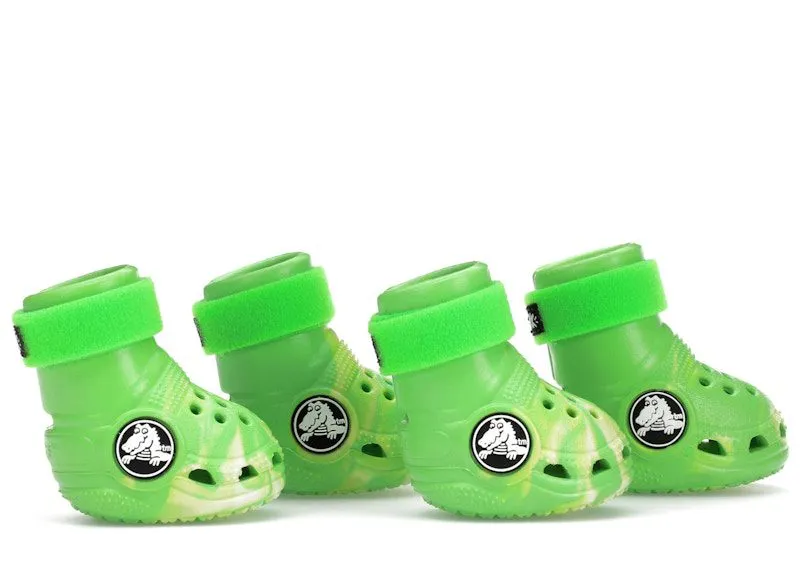 Crocs Pet Boots Green Slime (211352-3WA)