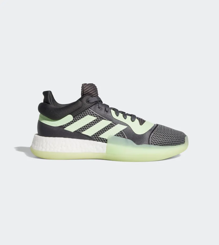 Adidas Marquee Boost Low ‘Glow Green’ Carbon/Glow Green/Grey (G26214)