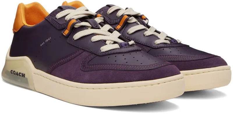 Coach 1941 Purple Citysole Court DEEP PURPLE (CC805 LU4)