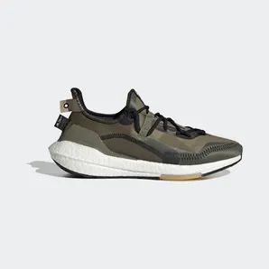 adidas Ultraboost 21 x Parley Focus Olive / Core Black / Orbit Green (G55649)