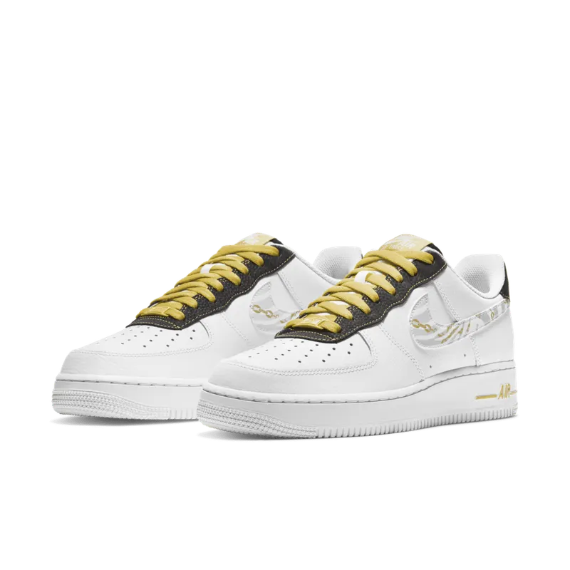 Nike Air Force 1 Low Gold Link Zebra (DH5284-100)