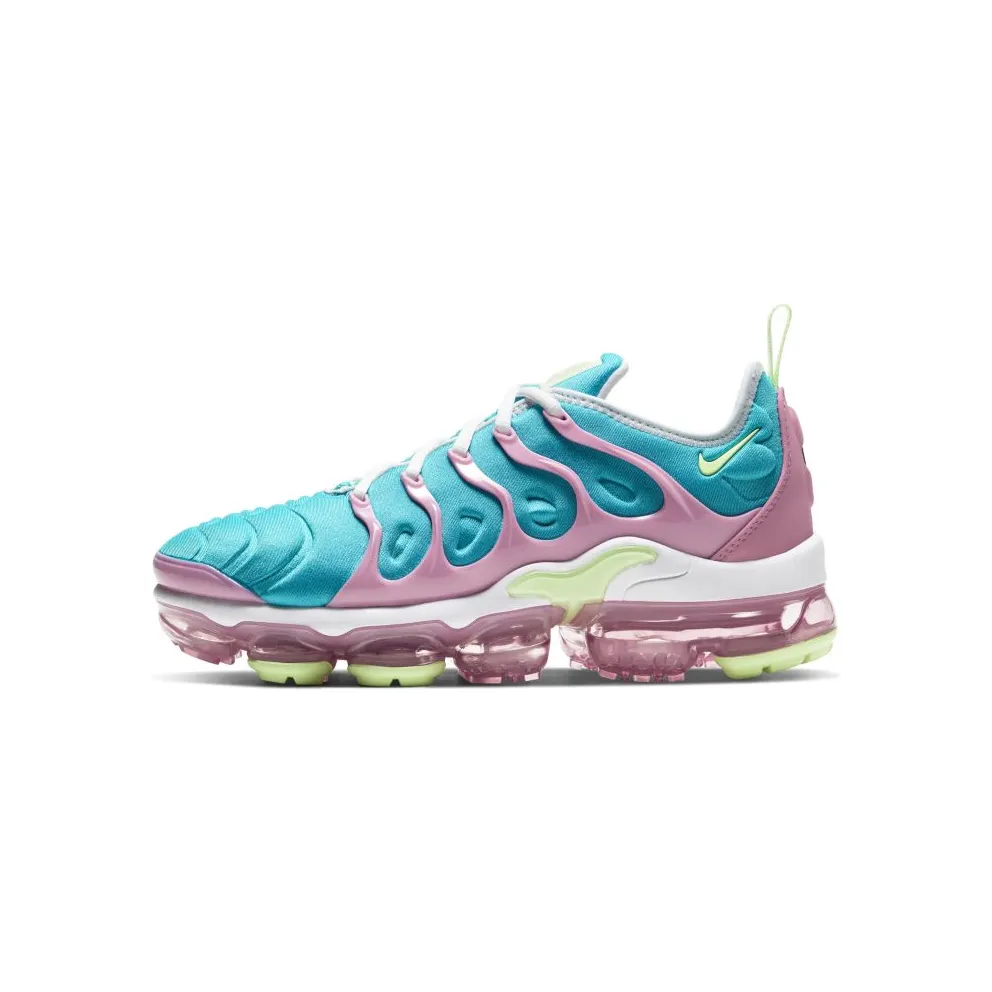 Nike Air VaporMax Plus Easter 2020 (W) White/Platinum Tint-Oracle Aqua-Barely Volt (CW7014-100)