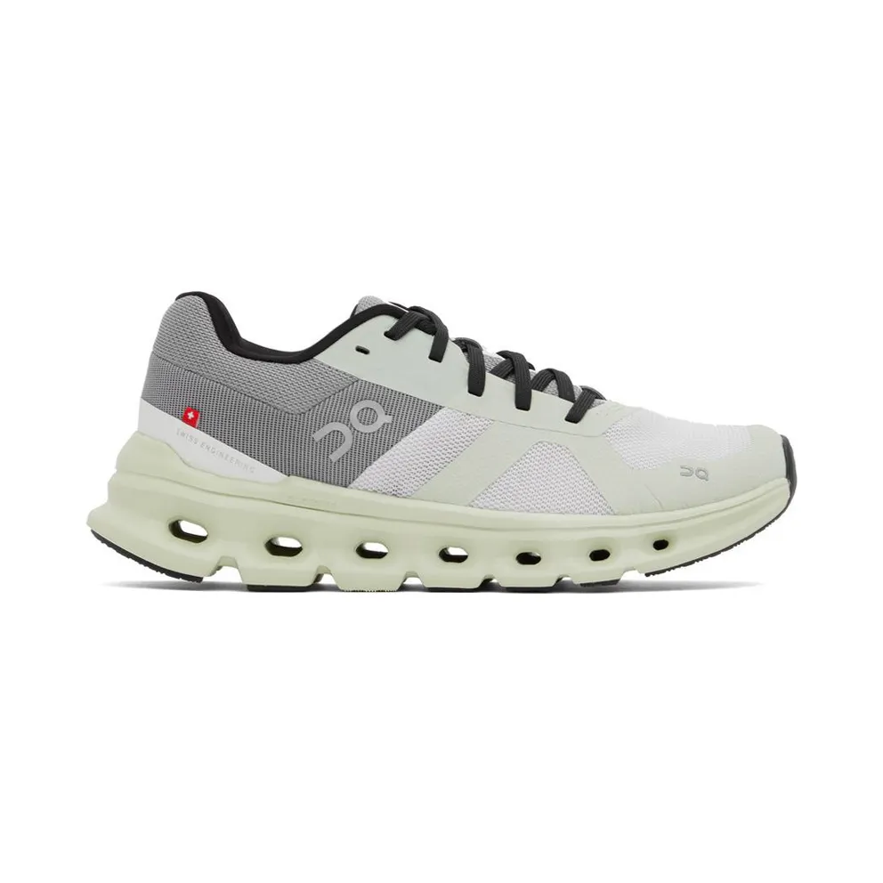 On Gray & Green Cloudrunner Low-Top Sneakers (46.99019)