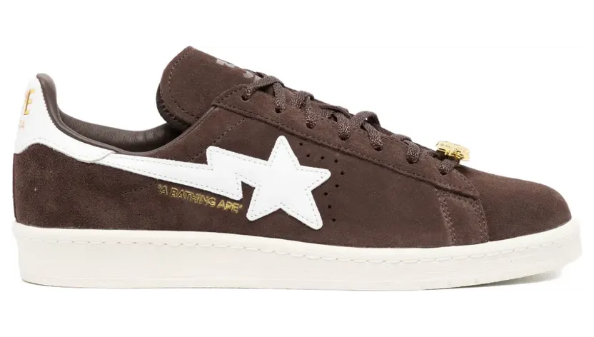 A BATHING APE® x adidas Stan Smith sneakers – Bruin (001FWJ731901C)
