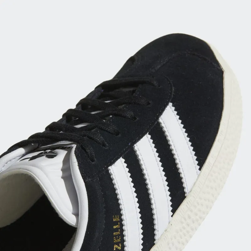 Adidas Gazelle Core Black / Footwear White / Gold Metallic (BB2502)