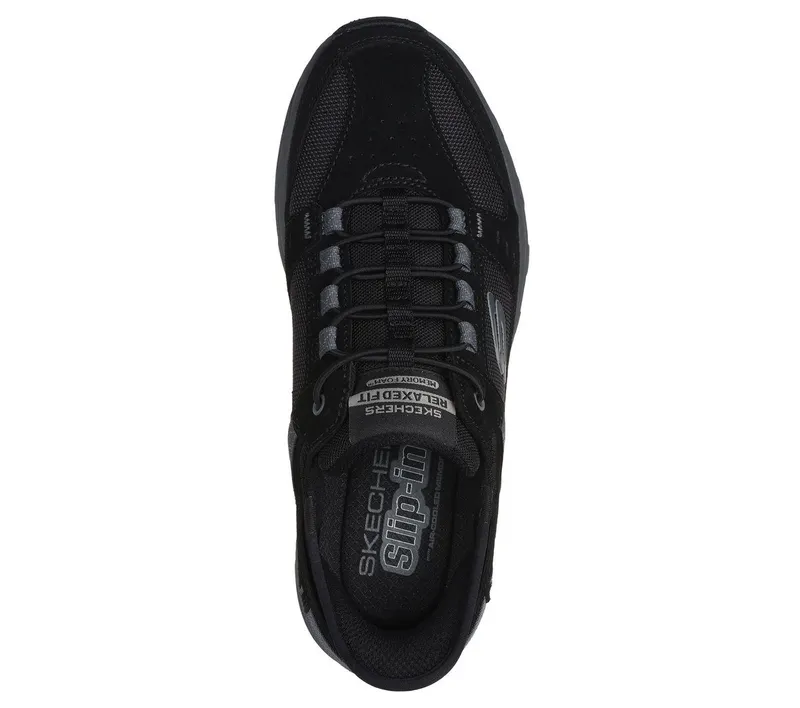 Skechers Slip-ins Relaxed Fit: Oak Canyon Sneaker Black/Houtskool